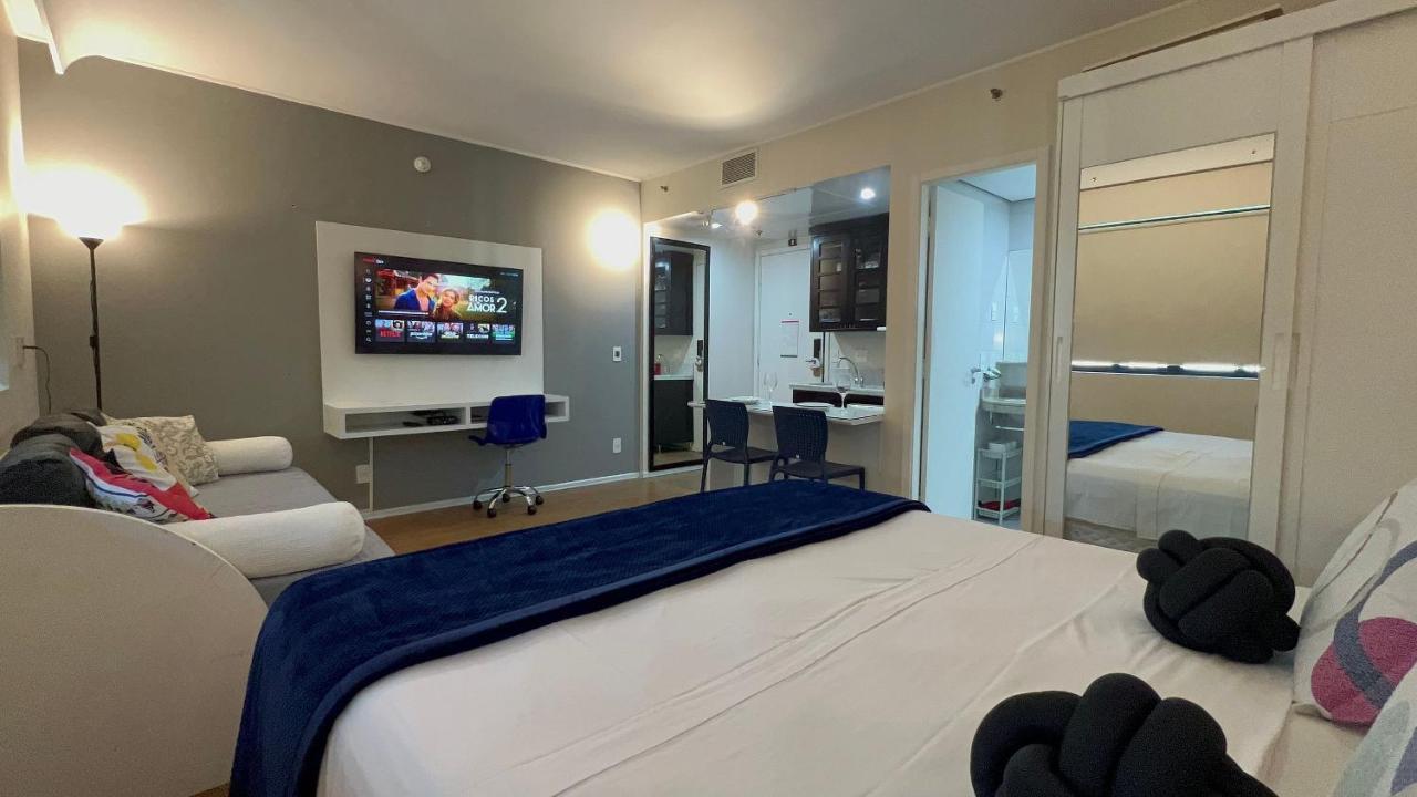Flat Av. Ibirapuera 2534 C/ Estacionamento Uh1301 Otel Sao Paulo Dış mekan fotoğraf