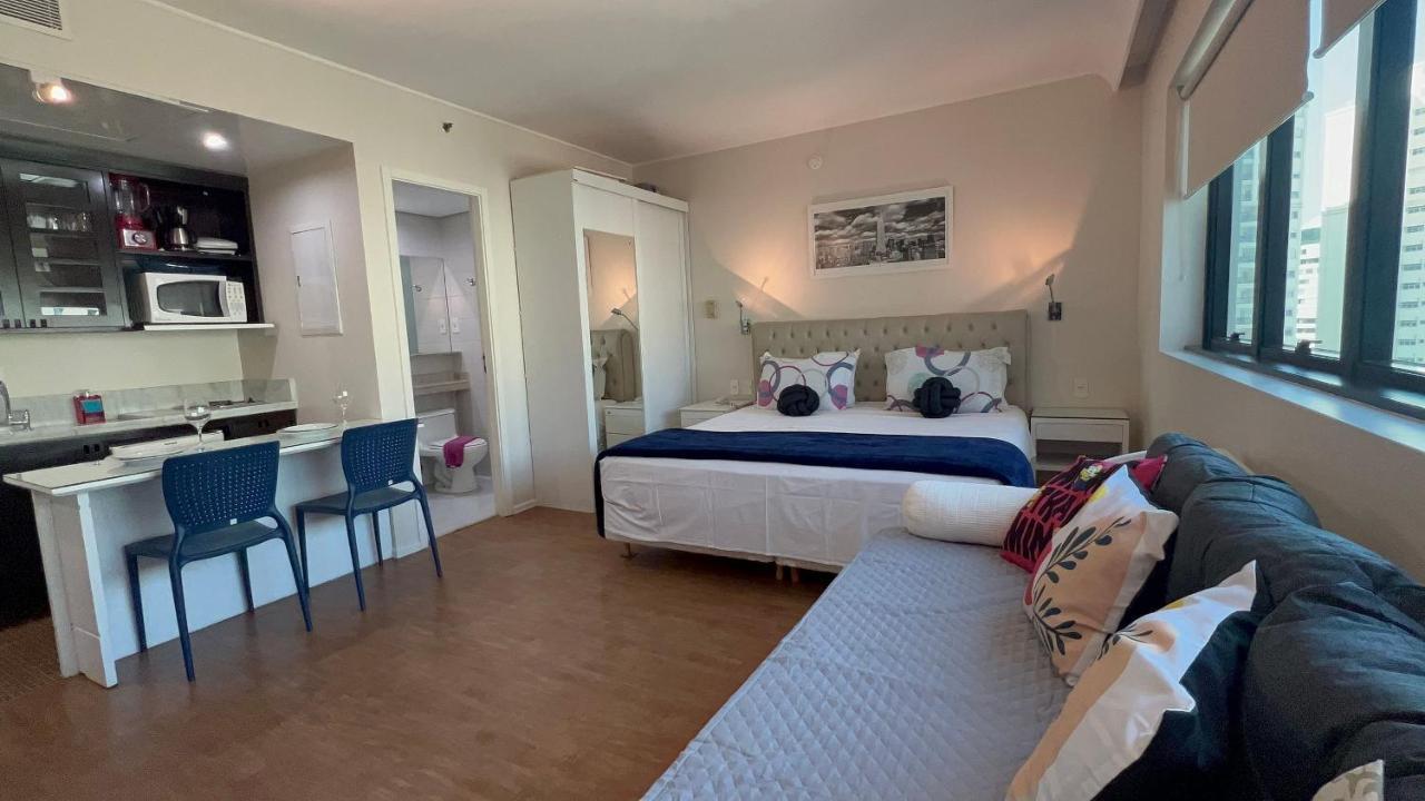 Flat Av. Ibirapuera 2534 C/ Estacionamento Uh1301 Otel Sao Paulo Dış mekan fotoğraf
